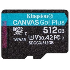Kingston 512GB microSD Class10 Canvas Cangas Go Plus